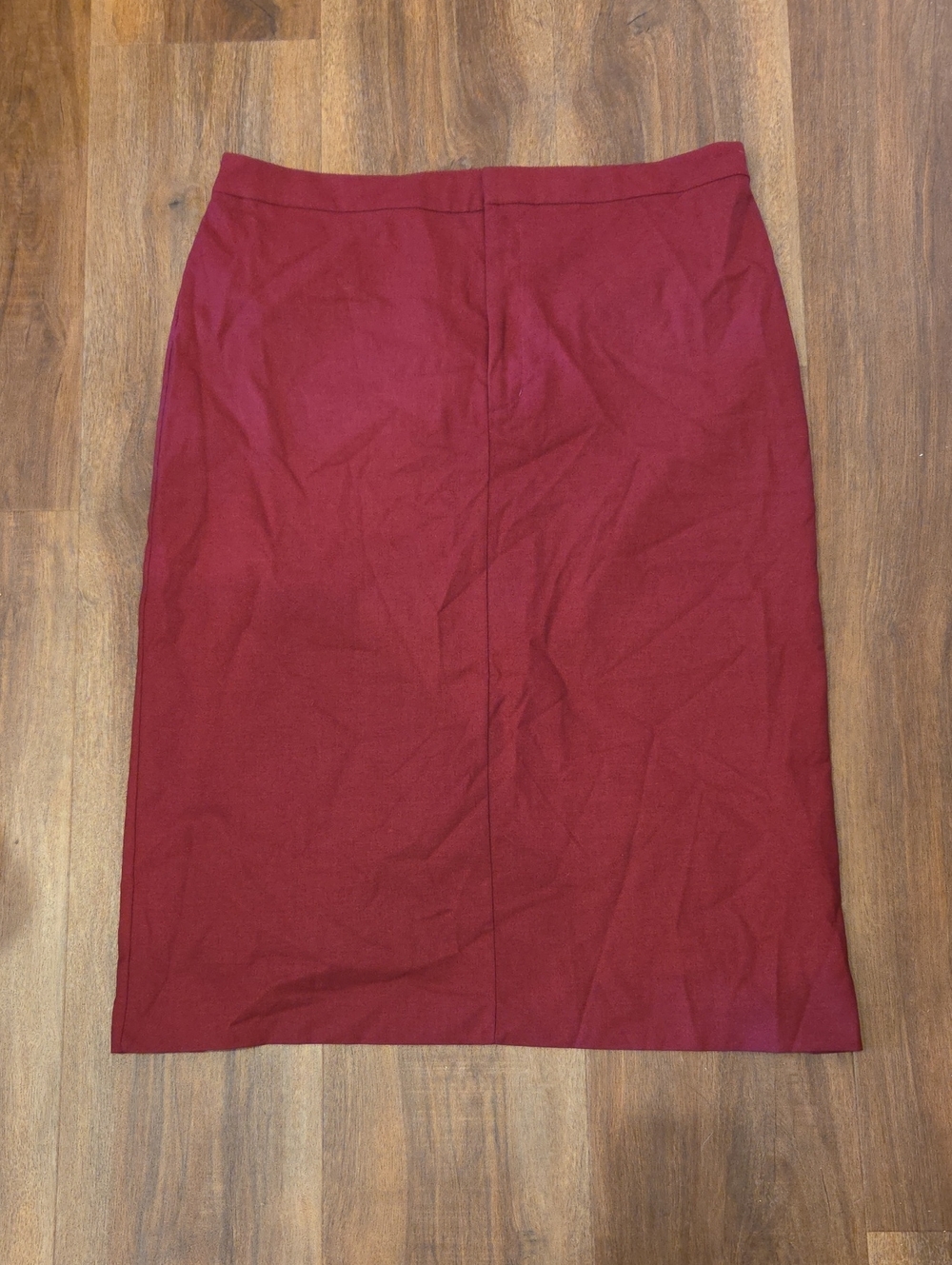 Banana Republic Wine Red Pencil Skirt